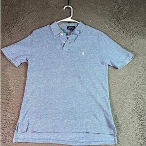 Polo Ralph Lauren Polo Shirt Short Sleeve Casual Blue‎ Kids Size L (14-16)